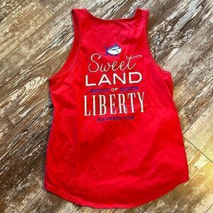 Southern Tide Patriotic Tank Top Cover Up